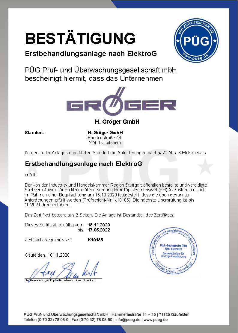 2020 12 Groeger Entsorgung ElektroG Seite 1